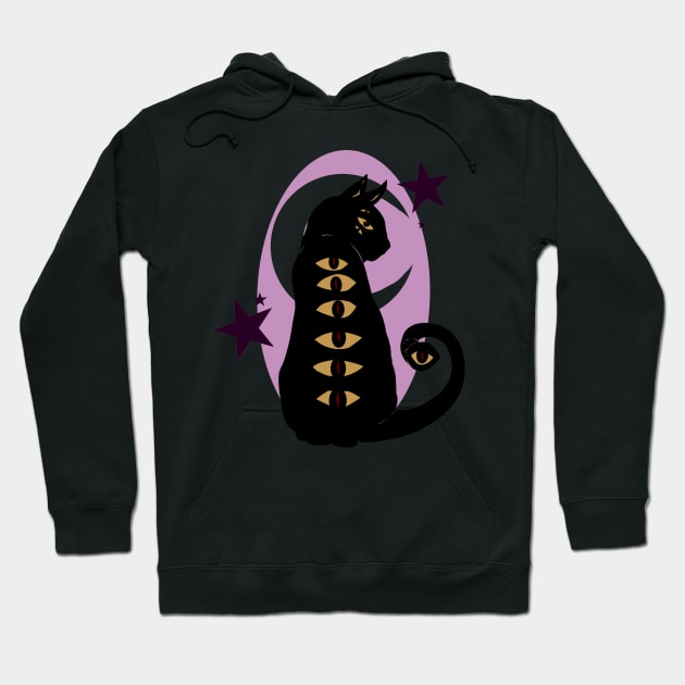 All Seeing Cat Hoodie by GatesofHell